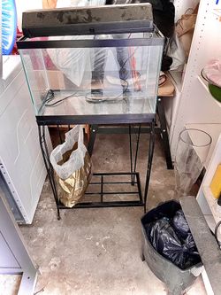 Fish Tank 20gal With Stand And Accessories