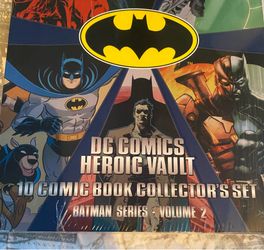 DC Comics Heroic Vault 10 Batman Issue #1 Comics Collector's Edition Vol. 2- NEW