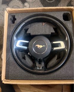 OEM Mustang steering wheel