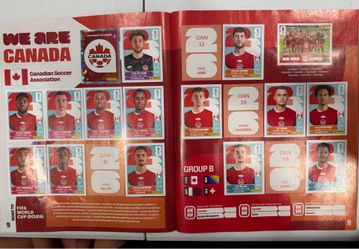 SOCCER WC 2026 PANINI STICKER BOOK