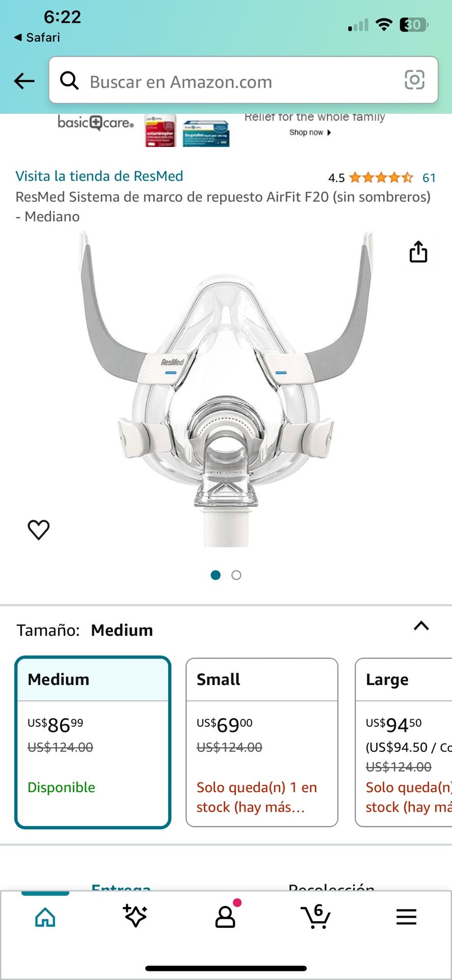 Resmed Cpap Mask Full Face 