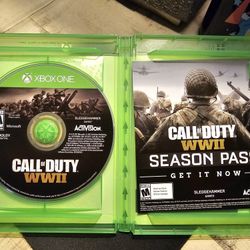 CALL OF DUTY WW2 XBOX ONE 