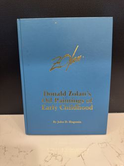 Donald Zolan's Oil Paintings of Early Childhood by John D. Hugunin (1988, Hardcover) Artwork