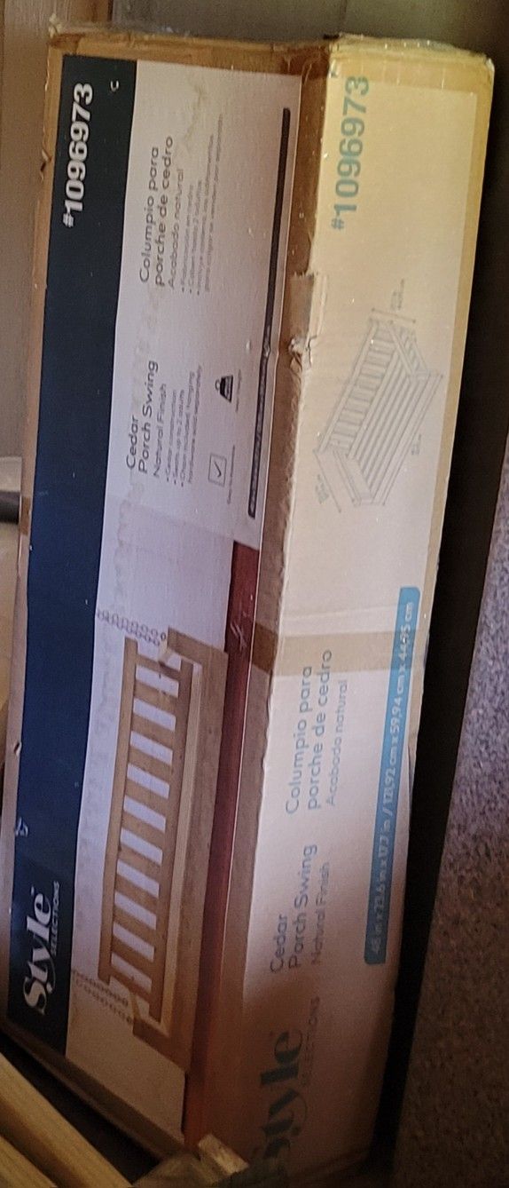 Cedar
Porch Swing New