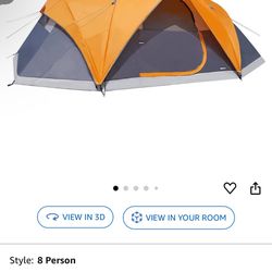 Amazon Basics 4 Person Dome Tent