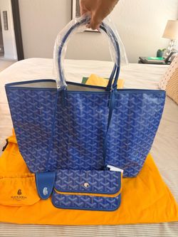 Goyard St. Louis PM Sky blue NWT
