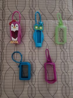 5 Small Hand Sanitizer Holders 