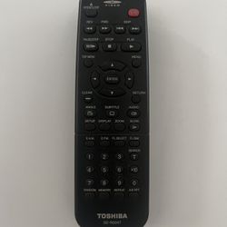 Toshiba SE-R0047 OEM Original DVD Player Replacement Remote Control Tested Black