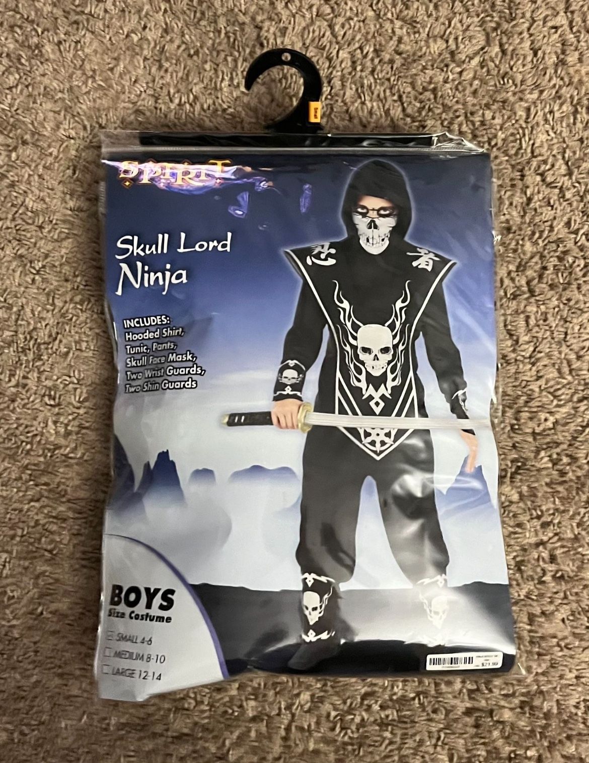 Boys Skull Lord Ninja Costume