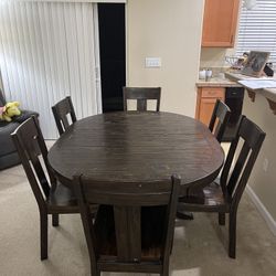 Table And 6 Chairs 