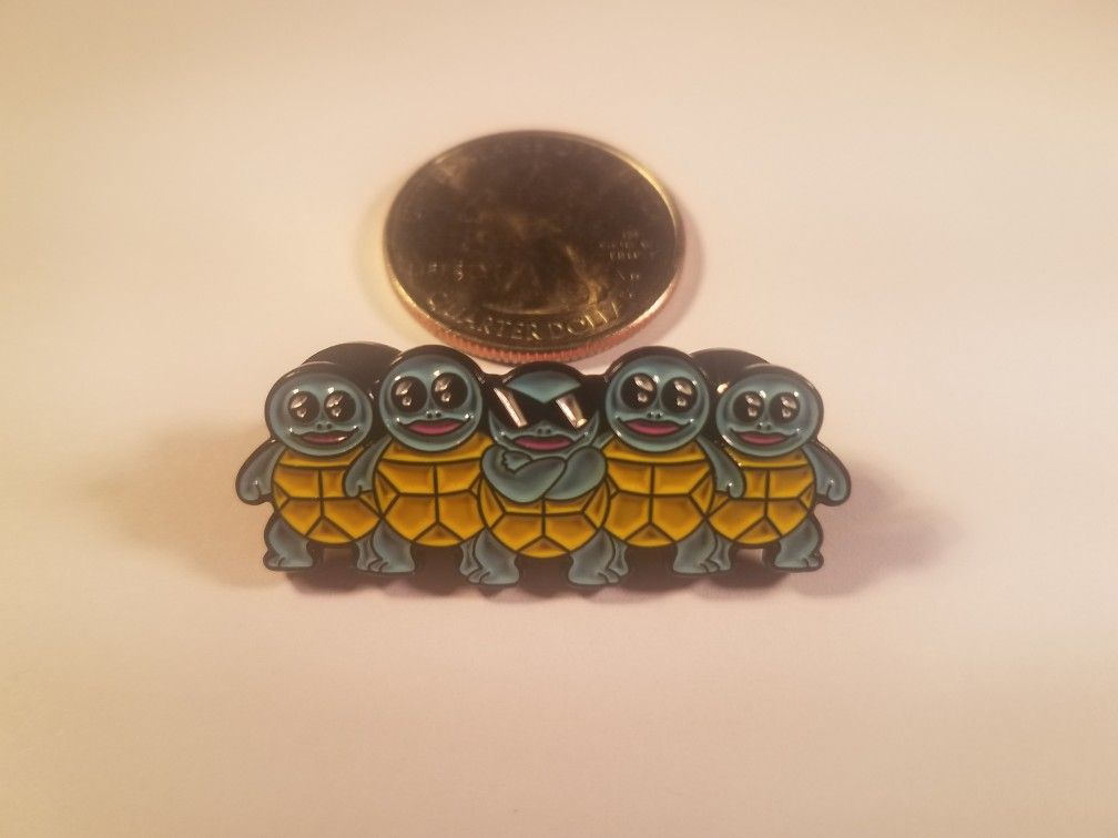 *SHIP ONLY* Suirtle Squad Hard Enamel Collectible Pokemon Pin Badge