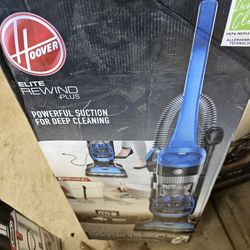 Hoover Elite Rewind Plus Upright Bagless Vacuum Cleaner 