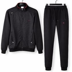 Men’s Black Tracksuit Set 