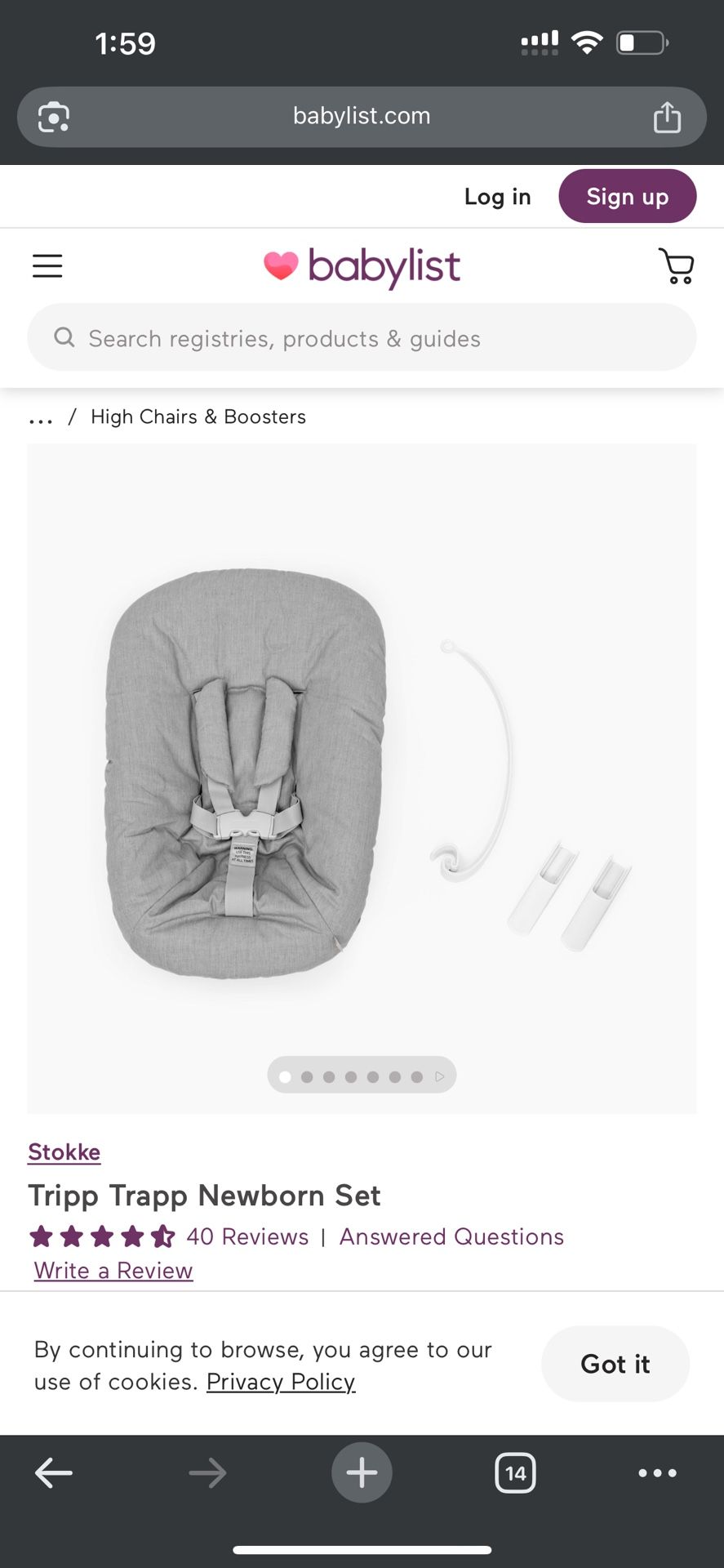 Tripp Trapp Newborn Set