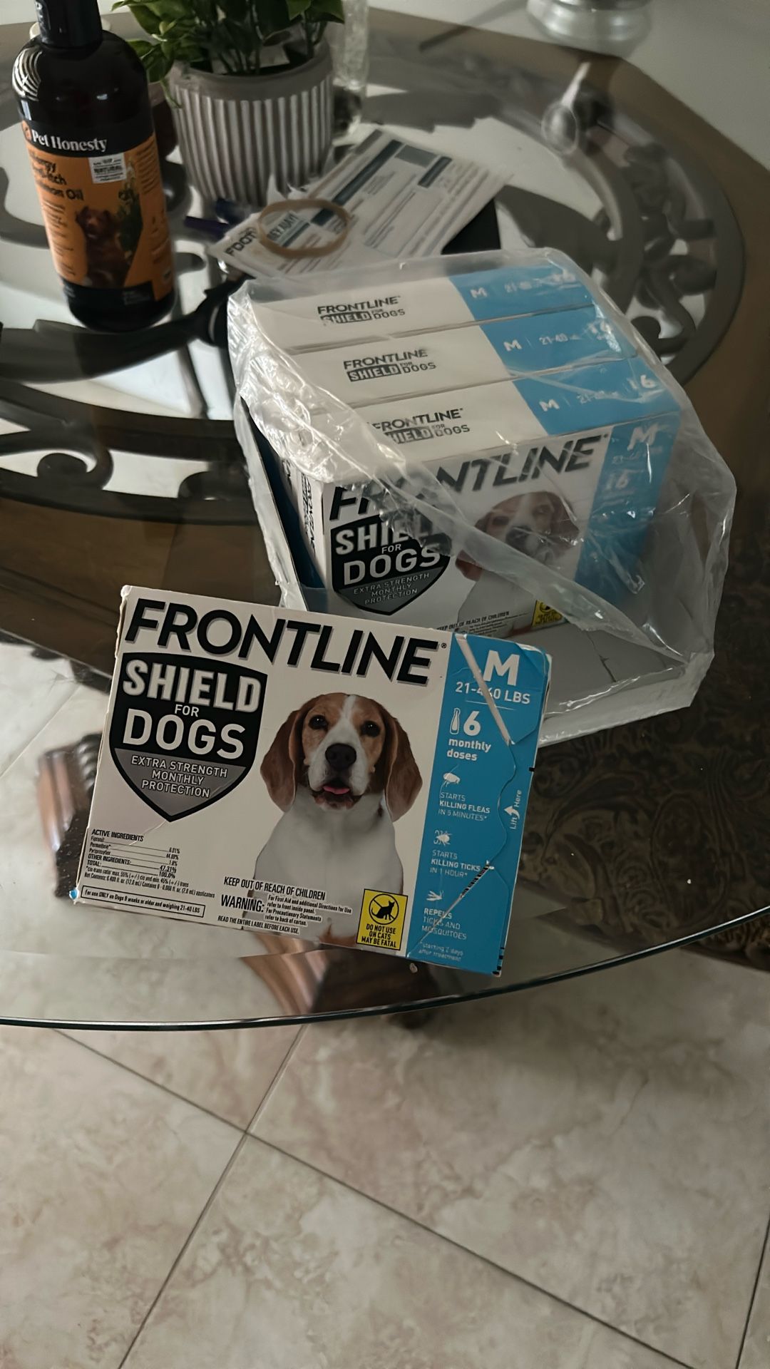 Flea, Tick, Mosquito Preventative For Dogs