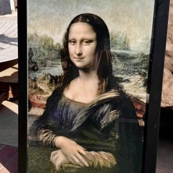 Mona Lisa Framed Print