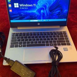 HP Probook Laptop 256GB SSD Intel i5 Windows 11