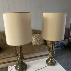 Vintage Brass Lamps 