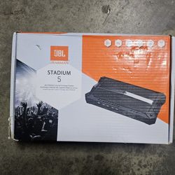 JBL Stadium 5 Five Channel Amplifier w/ Bass Knob