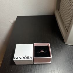 Sparkling Red Heart Ring - size 4 