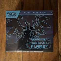 Pokemon Phantasmal Flames Elite Trainer Box ETB New & Sealed