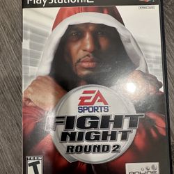 Fight Night Round 2 Playstation 2 Video Game - PS2 