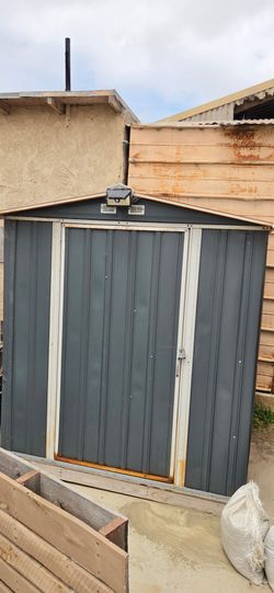 Metal shed
