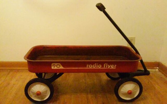 (Vintage) Radio Flyer 90 Wagon, made between 1974-1989! 50.00