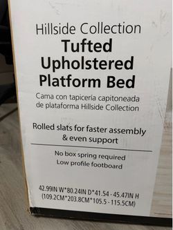 new bed