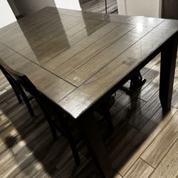Grey Living Spaces Dinning Room Table