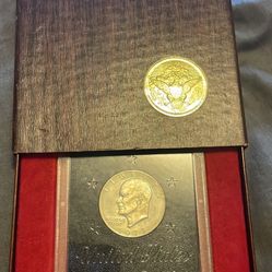 Brown Ike Dollar 1973