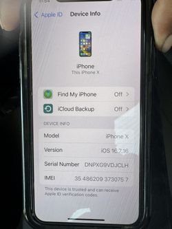I Phone X