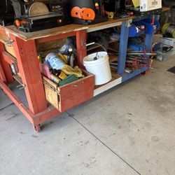 Rolling Word Table For Garage 