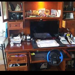 Desk, Hutch, Credenza, Filing Cabinet, Book Case