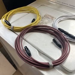 XLR cables 