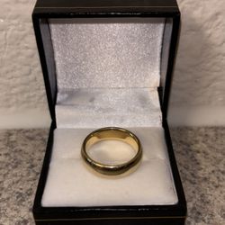 Men’s 14kt Wedding Band