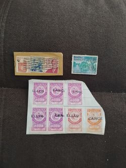 Vintage stamps collection