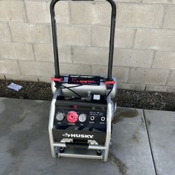  Husky 4.5 Gal. 175 PSI Portable Electric Quiet Air Compressor 1.5k