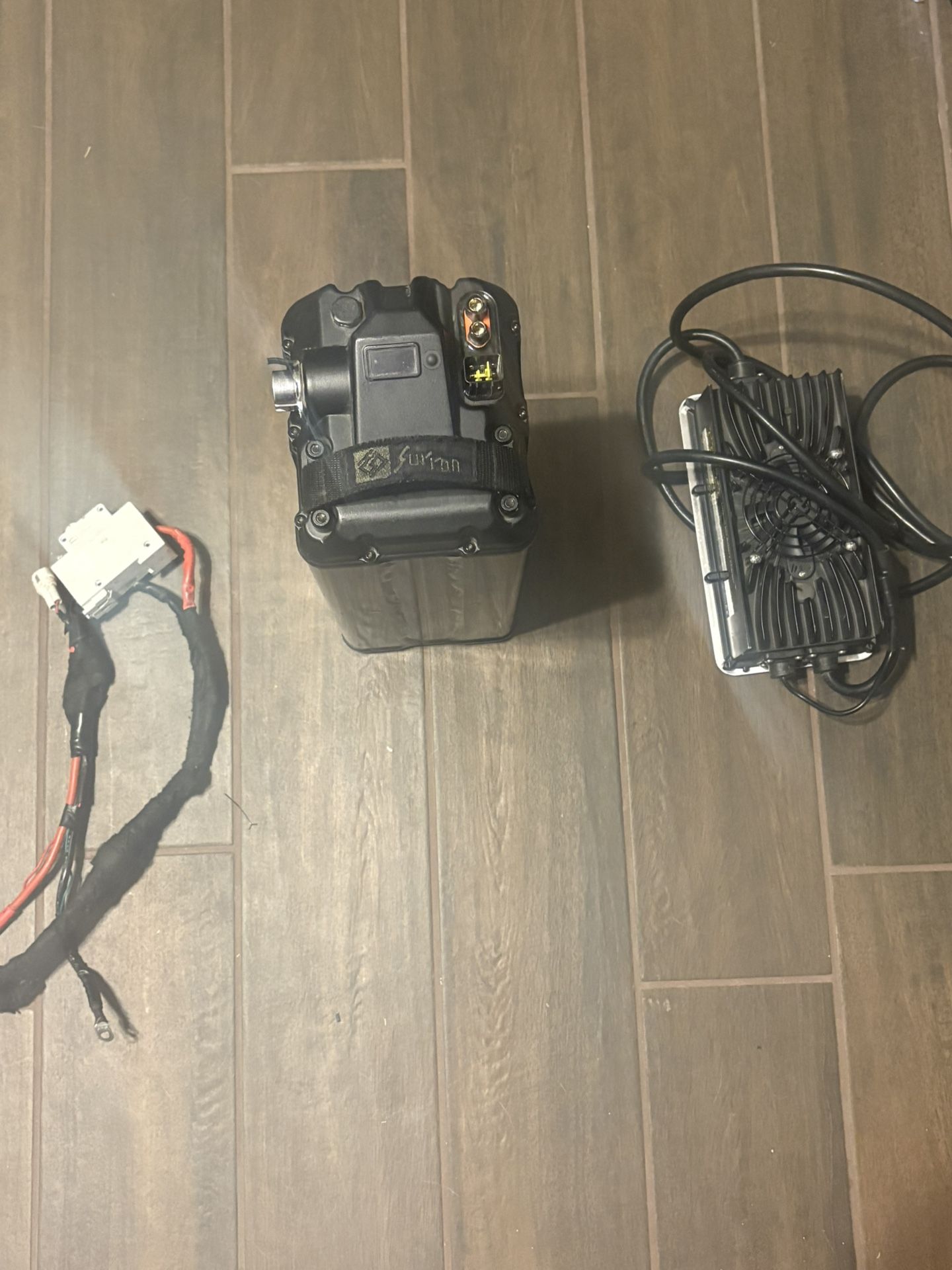 Surron Battery With Motor And Connector And It Runs Smooth