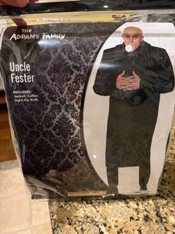 Addams Family Uncle Fester Adult Costume XL