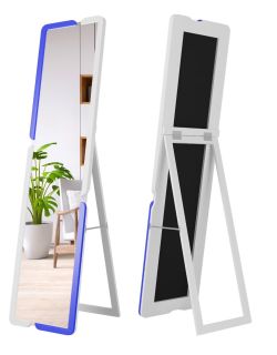 Full Length Mirror With Stand  *Blue* *Orange*  $9.99