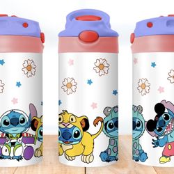 12 oz Stitch Water Bottle 