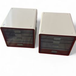 (2) Mini Drawers Sets
