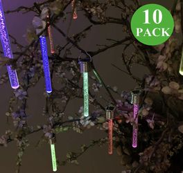 Solar Lights Outdoor Decorative 10 Pack