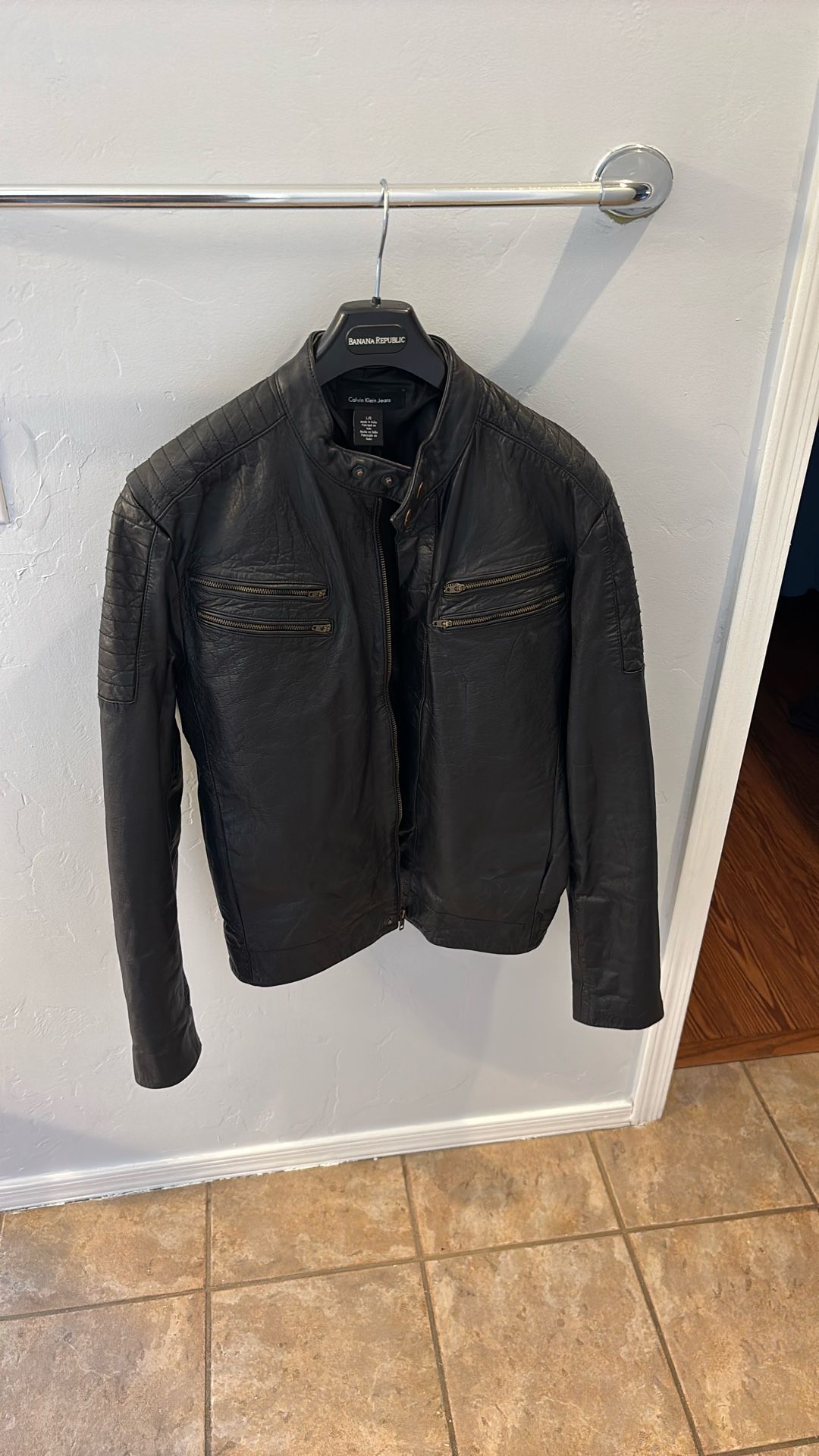 Leather Jacket.