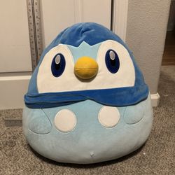 Huge 20” Piplup Squishmallow Pokémon Plush - Adorable & Super Soft! 💙🐧