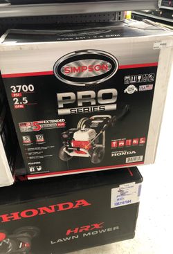 New Simpson pro 3700psi 2.5gpm