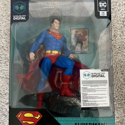 DC Direct Superman Jim Lee 1:6 Scale 12" Posed Figure Statue Mcfarlane Toys DC 