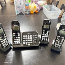 Wireless Panasonic System Phone KXTG4741