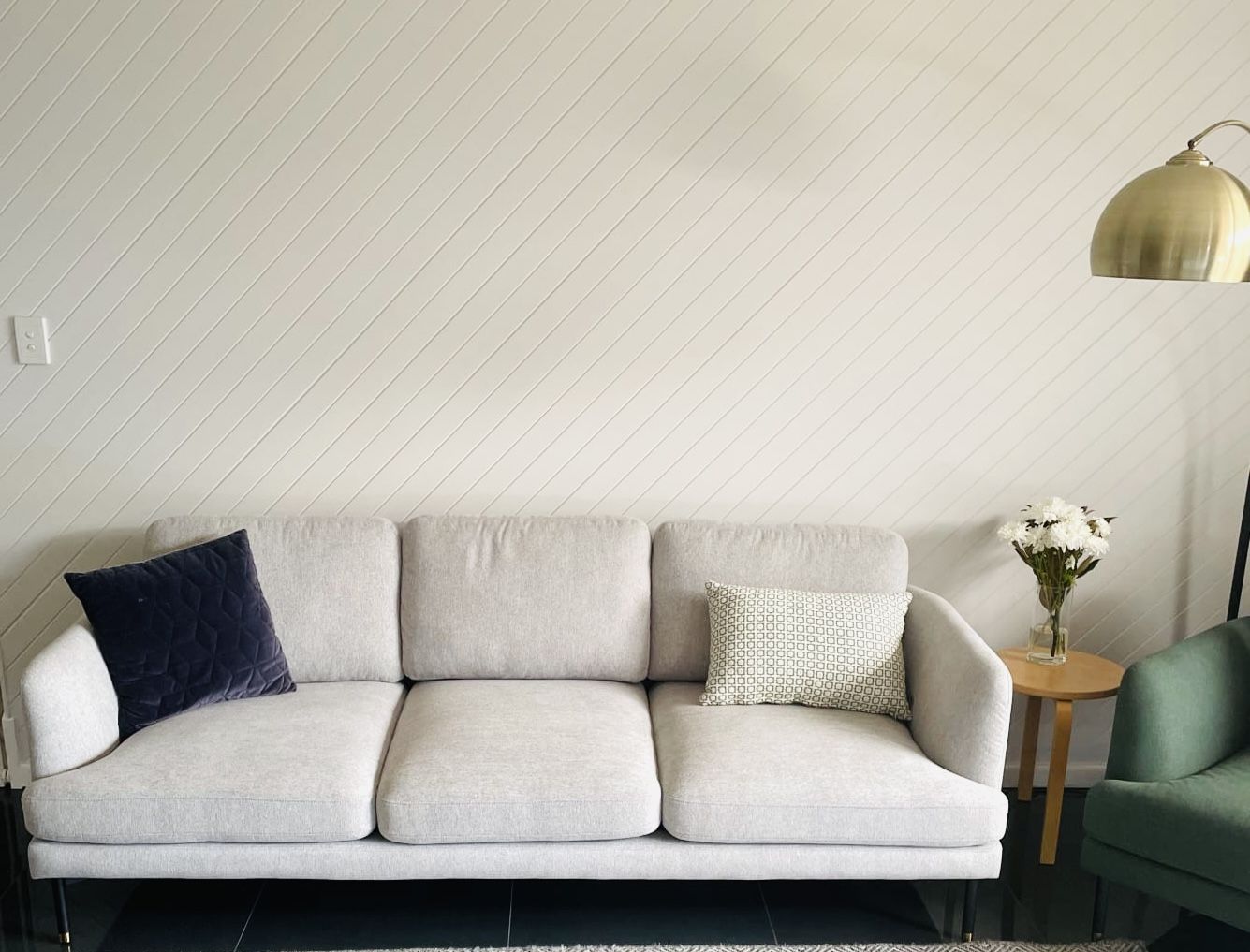 Castlery Pebble Sofa-Ivory White